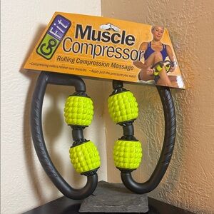 GoFit Muscle Compressor Roller Workout Equipment